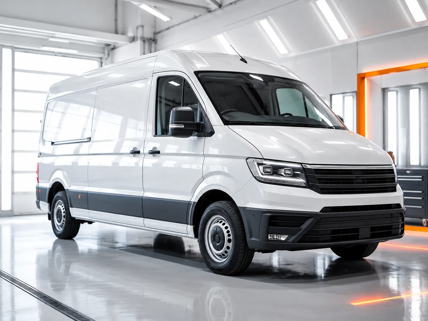 Бус или Transporter для работы с большими панелями кузова